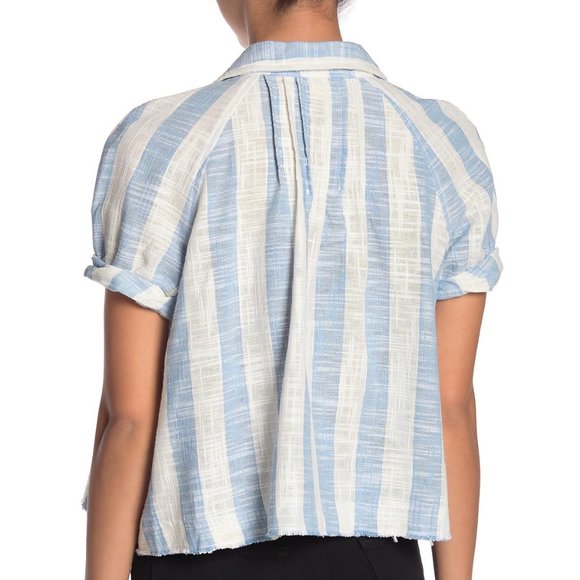 Free People Away at Sea Striped Top - Picture 6 of 6